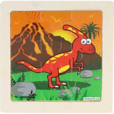 Matyska Dinosaurus Cryolophosaurus 9 dílků