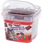 Sanal Bites SANAL Cat Cranberry & Chicken - с боровинки и пилешко месо за кастрирани котки, 75 гр, Холандия SC1578