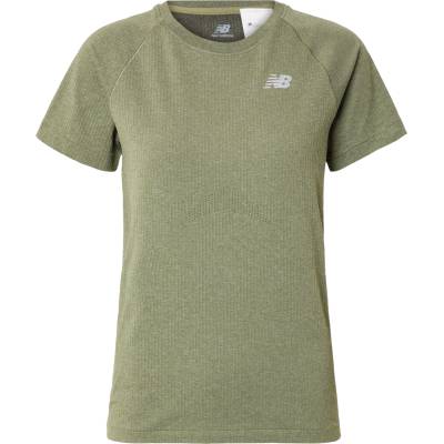 New Balance Функционална тениска зелено, размер L