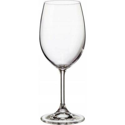 BOHEMIA Sylvia Skleničky na červené víno CRYSTALITE čiré 6 x 350 ml