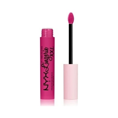 NYX Professional Makeup Lip Lingerie XXL matte tekutá rtěnka tmavě červená 4 ml