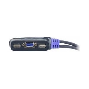 ATEN 2-Port USB VGA/Audio Cable KVM Switch