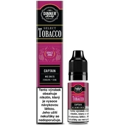 Dinner Lady BAR SALTS TOBACCO Captain Tobacco 10 ml 20 mg
