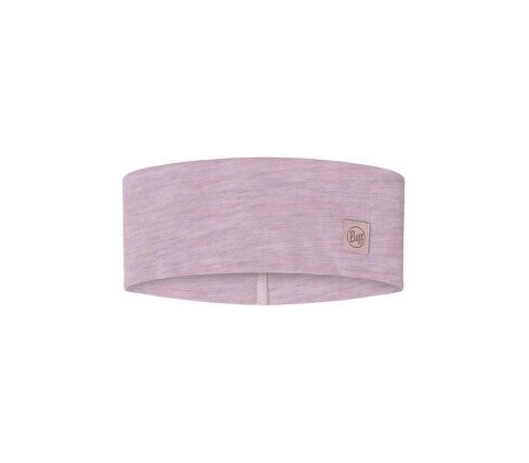 Buff Merino Wide headband Solid Black