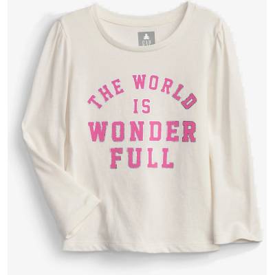 GAP Тениска детски GAP | Byal | Момичешки | 18-24 месеца