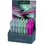 Faber-Castell Дисплей за химикалка, 0, 34 мм, с бутон, FABER-CASTELL "Poly Ball View Aurora", смесени цветове (145758)