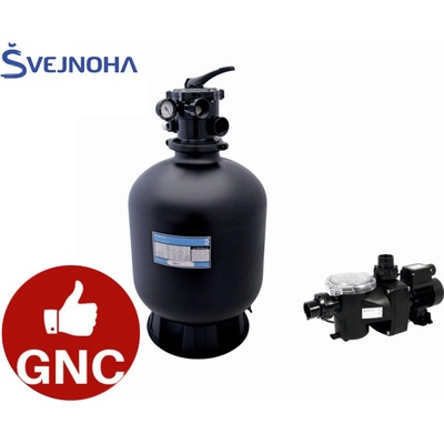 VÁGNER POOL Filtrační zařízení Azur KIT 380 6m3/hod s čerpadlem FreeFlo