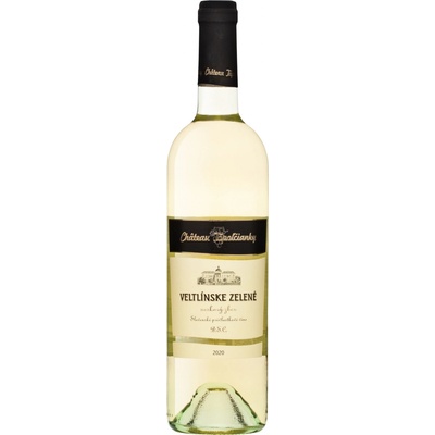 Chateau Topoľčianky Veltlínske zelené 12% 0,75 l (holá láhev)