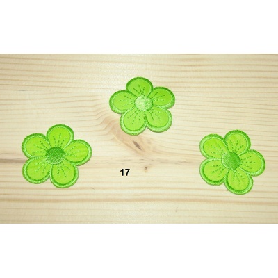 Nažehľovačka kvet priemer 3,5cm 17