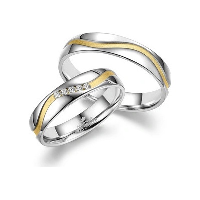 Marrya Pánský snubní prsten Stříbro SI 27P