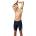 Speedo Бански mens allover digi v-cut jammer