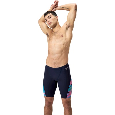 Speedo Бански mens allover digi v-cut jammer