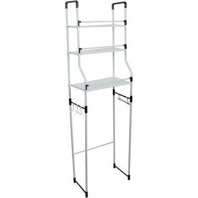 Verk 27358 Úložný regál se 3 policemi nad pračku 157 x 46 x 17 cm, bílý