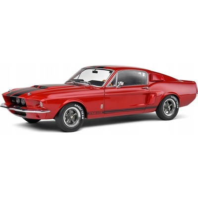 Model auta Shelby Mustang GT500 1967 červený Solido 1:18