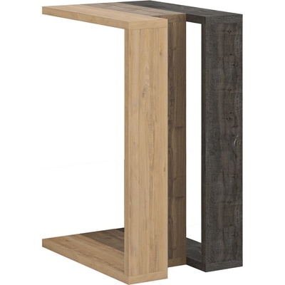 Marckeric Дъбова странична маса 40x30 cm Macha - Marckeric (17089)