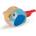 Hape Дървена свирка Hape - Птиче, Синьо (H0473)