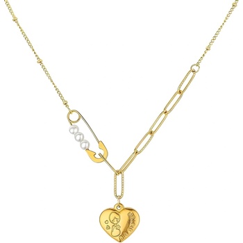 HARAHU Колие Big Sister - Златен KP27303 (27303)