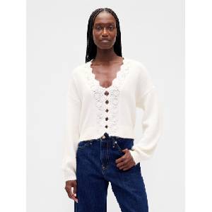 GAP Crop кардиган GAP GAP | Bezhov | ЖЕНИ | S