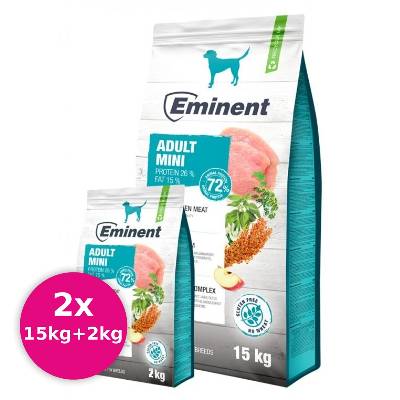 EMINENT Dog Adult Mini 2x(15kg+2kg)