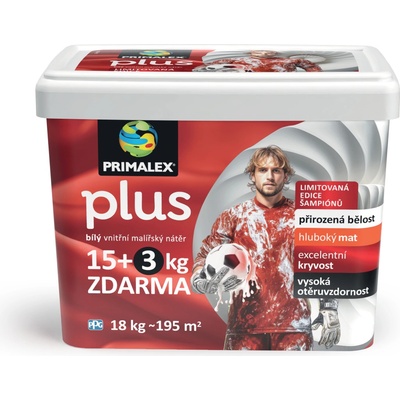 PRIMALEX Plus bílý 15+3 kg