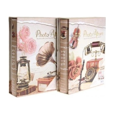 Fotoalbum retro na 200 fotografií, varianta 1