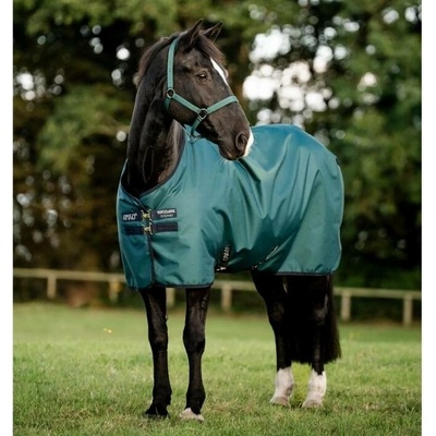 Horseware Výběhová deka Amigo Ripstop 900D dynasty green navy & silver – Zboží Dáma