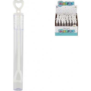 Bublifuk gelový mini kapesní 5ml bílý svatební bublifukovač