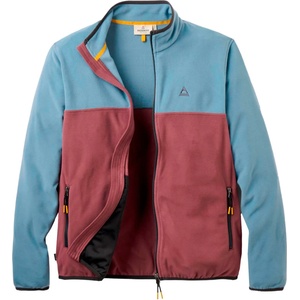 Passenger Мъжко поларено яке Passenger Set Off Recycled Full Zip Polar Fleece Fleece jacket - Brambleberry / Stormy Blue (005-7312-0113)