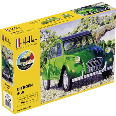 Heller Citroen 2 CV Starter Kit 1:24