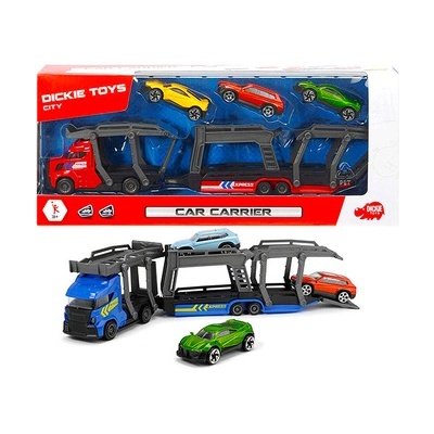 Dickie Toys Dickie: Камион за превоз на автомобили - множество