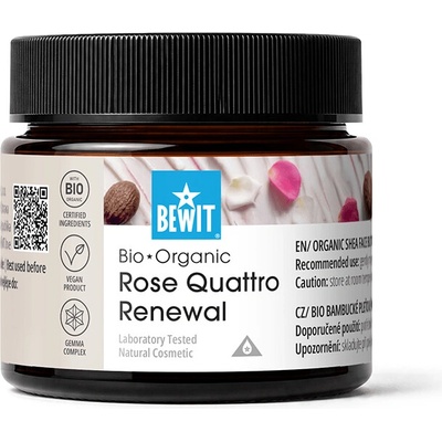 Bewit Quattro Rose Renewal BIO Růžové bambucké tělové máslo 100 ml