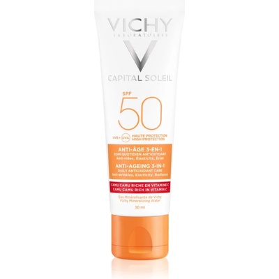 Vichy Capital Soleil защитен крем против стареене на кожата SPF 50 50ml