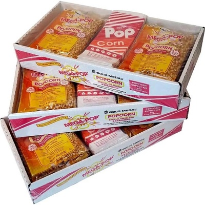 Mega Pop All In One kukurica tuk soľ vrecká 12 ks x 227 g