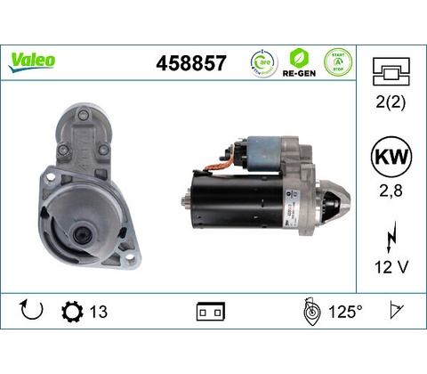 Startér VALEO 458857