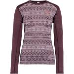 Kari Traa Дамско мериносово термобельо Kari Traa Women's Mina L/S Merino base layer - Cocoa Powder - размер XL (115-2345-0315)