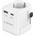 Gembird Universal travel adapter with grounding 20W white