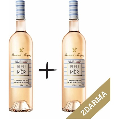 Bernard Magrez Bleu de Mer Rosé 12,5% 2 x 0,75 l (holá láhev)