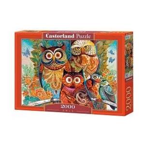 Castorland Puzzle 2000 pcs. Owls