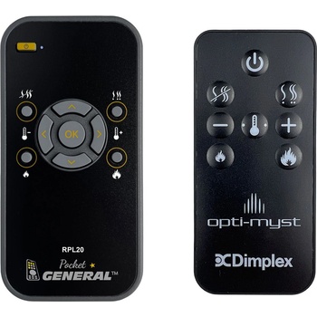 General Dimplex Opti-myst Ropley RPL20 - дистанционно управление дубликат (Dimplex Opti-myst Ropley RPL20)