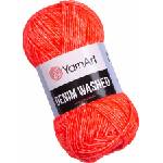 YARNART Denim Washed 913 Neon Orange Плетива прежда (Denim Washed 913)