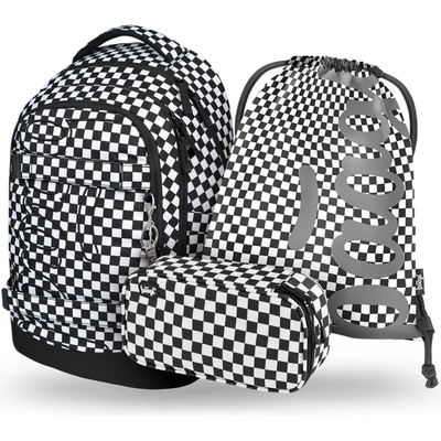 BAAGL КОМПЛЕКТ 3 Skate max SKA: раница, моливник, торбичка BAAGL | Cheren | Момичешки | ЕДИН РАЗМЕР