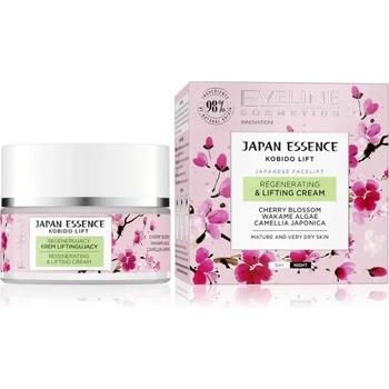 Eveline Cosmetics Japan Essence Regenerating & Lifting Cream - Подмладяващ и регенериращ крем за лице 50мл