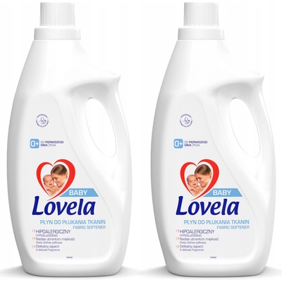Lovela Baby hypoalergenní aviváž dětí kojenců 2 x 2 l