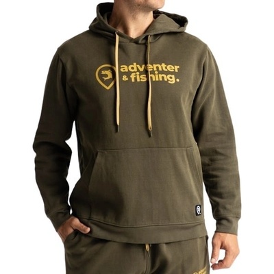 Adventer & Fishing mikina Cotton Hoodie Khaki