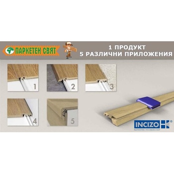 QuickStep Incizo 5 in one на quickstep - Един продукт, 5 различни приложения