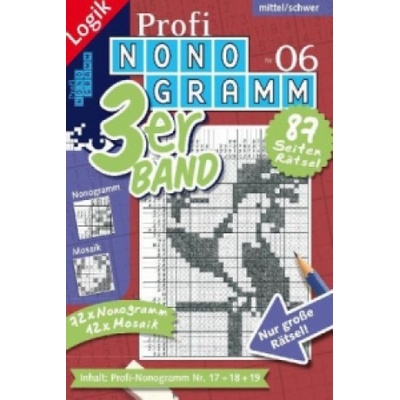 Profi-Nonogramm 3er-Band. Nr.6