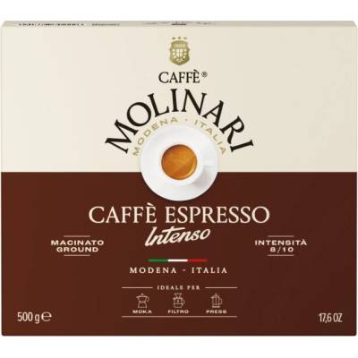 CAFFÉ MOLINARI Espresso Intenso mletá 2 x 250 g