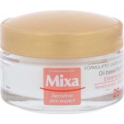 Mixa bohatý výživný krém s púpalkovým olejom a hydratačnými zložkami 50 ml
