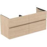Ideal Standard Finesse - Шкафче за умивалник, 120x44x55 см, 4 чекмеджета, бял дъб E3390US (E3390US)