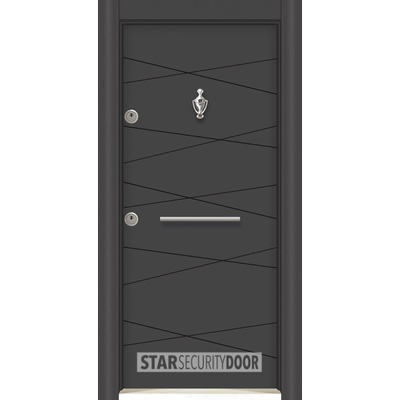 Starsteeldoor Блиндирана врата Parkdor P 5471 Антрацит (цена без монтаж)
